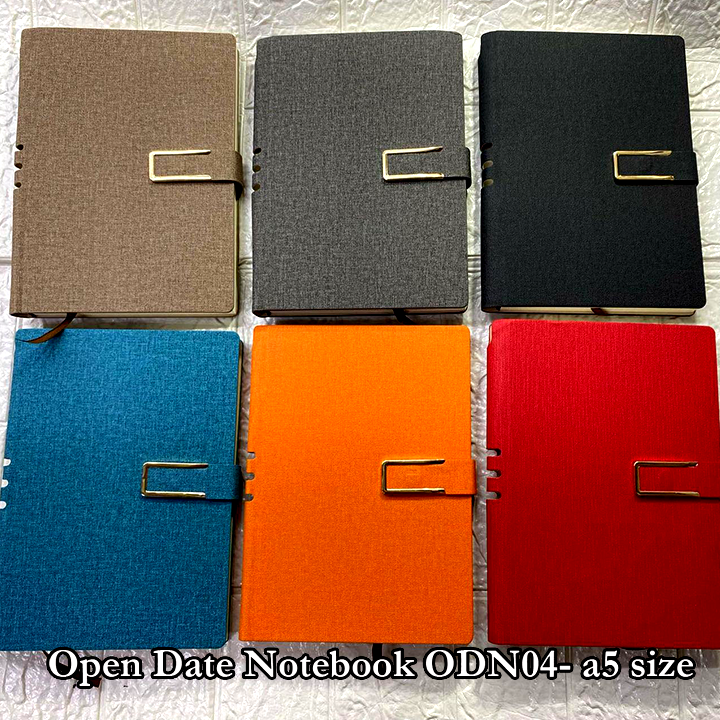 Open Date Notebook ODN04 A5 Size