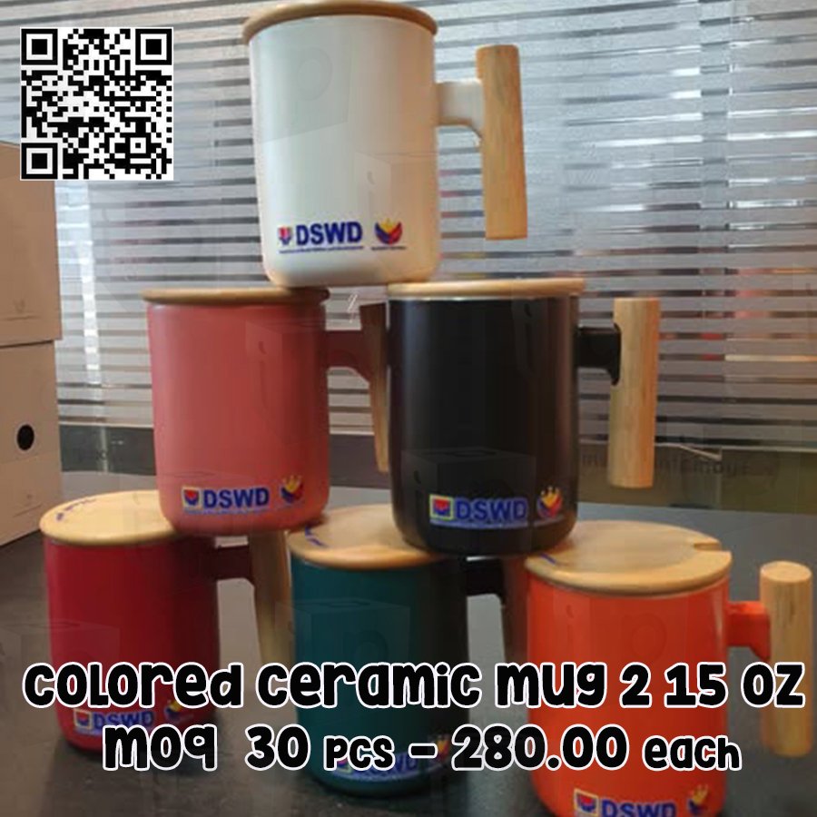 Colored Ceramic Mug 2 15oz