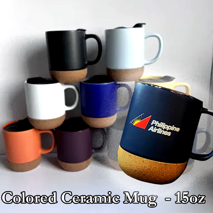 Colored Ceramic Mug 15oz